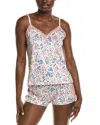 Nanette Lepore 2pc Pajama Shirt & Short Set In Multi