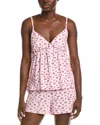 Nanette Lepore 2pc Pajama Shirt & Short Set In Multi