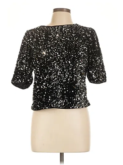Pre-owned Nanette Lepore 3/4 Sleeve Blouse In Black