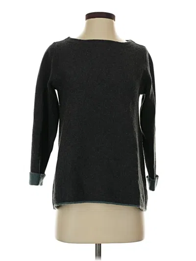 Pre-owned Nanette Lepore 3/4 Sleeve T-shirt In Black