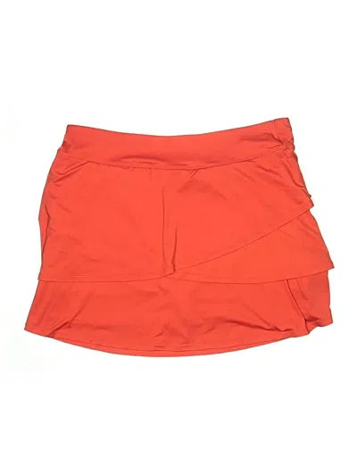 Pre-owned Nanette Lepore Active Skort In Orange