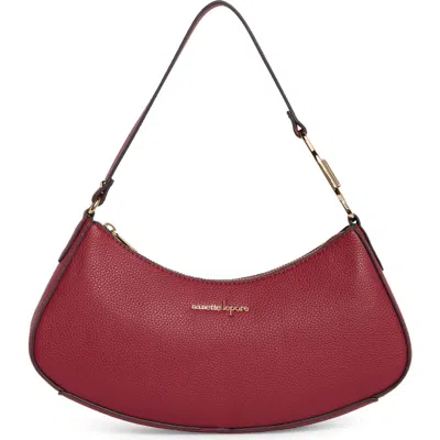 Nanette Lepore Baguette Shoulder Bag In Garnet