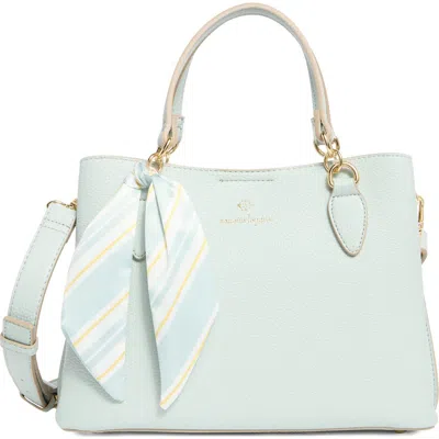 Nanette Lepore Bellamy Triple Compartment Satchel In Retro Surf - Cabana Stripe