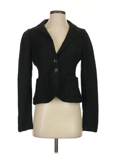Pre-owned Nanette Lepore Blazer Jacket In Black