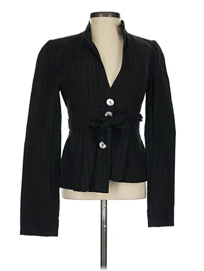 Pre-owned Nanette Lepore Blazer Jacket In Black