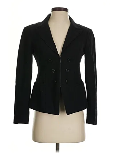 Pre-owned Nanette Lepore Blazer Jacket In Black