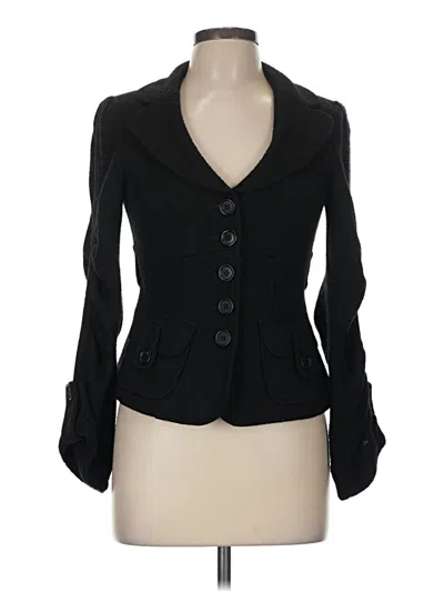 Pre-owned Nanette Lepore Blazer Jacket In Black