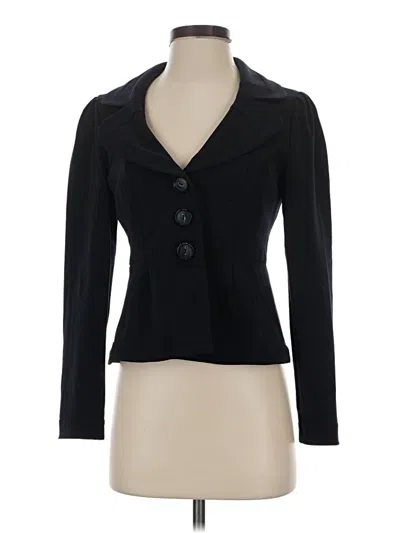 Pre-owned Nanette Lepore Blazer Jacket In Black