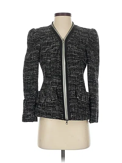 Pre-owned Nanette Lepore Blazer Jacket In Black