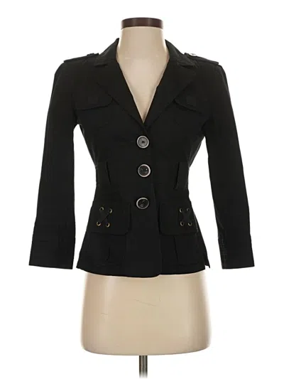 Pre-owned Nanette Lepore Blazer Jacket In Black