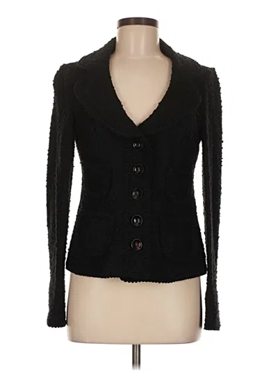 Pre-owned Nanette Lepore Blazer Jacket In Black