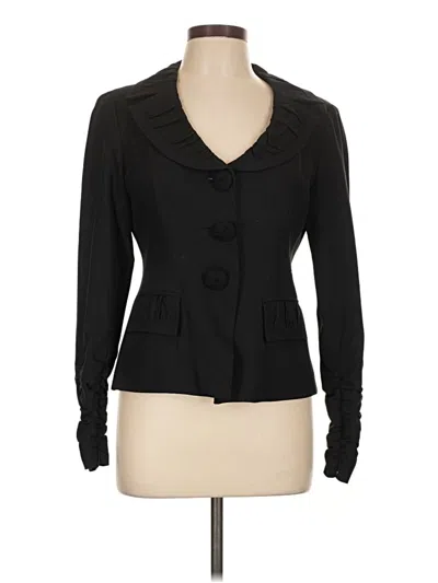 Pre-owned Nanette Lepore Blazer Jacket In Black