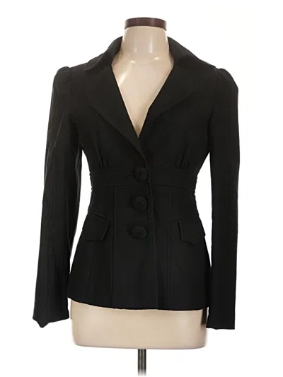 Pre-owned Nanette Lepore Blazer Jacket In Black