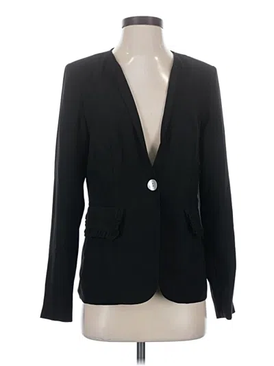 Pre-owned Nanette Lepore Blazer Jacket In Black