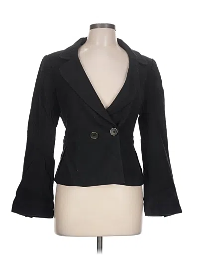 Pre-owned Nanette Lepore Blazer Jacket In Black