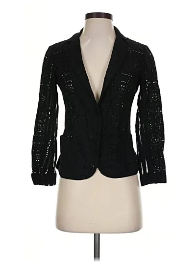 Pre-owned Nanette Lepore Blazer Jacket In Black