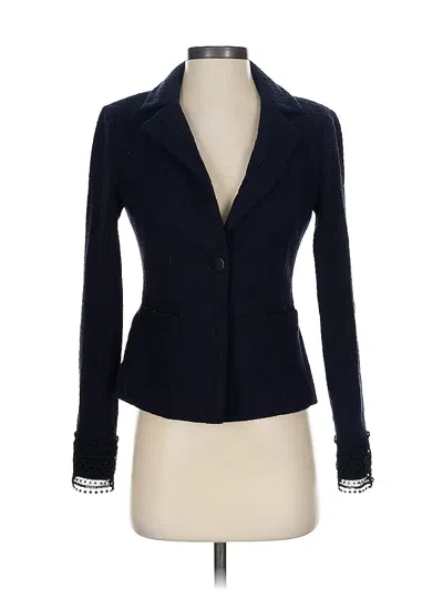 Pre-owned Nanette Lepore Blazer Jacket In Blue