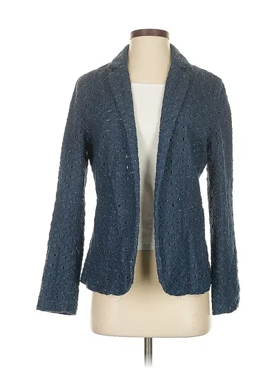 Pre-owned Nanette Lepore Blazer Jacket In Blue