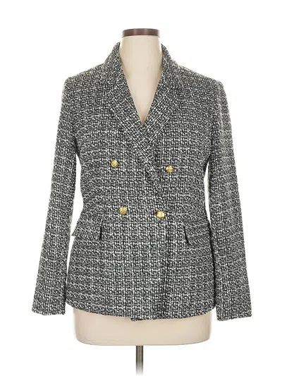 Pre-owned Nanette Lepore Blazer Jacket In Gray