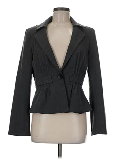 Pre-owned Nanette Lepore Blazer Jacket In Gray