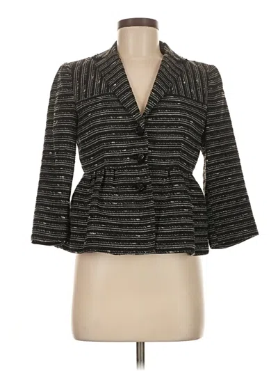 Pre-owned Nanette Lepore Blazer Jacket In Gray