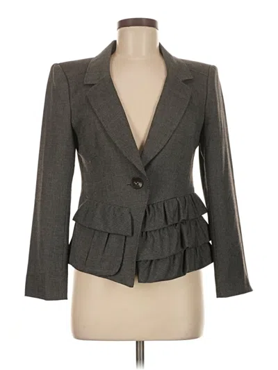 Pre-owned Nanette Lepore Blazer Jacket In Gray