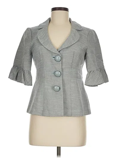 Pre-owned Nanette Lepore Blazer Jacket In Gray