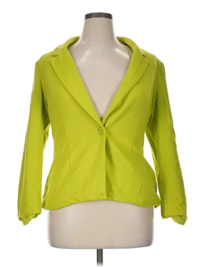 Pre-owned Nanette Lepore Blazer Jacket In Green