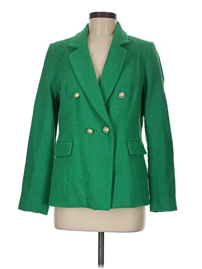 Pre-owned Nanette Lepore Blazer Jacket In Green