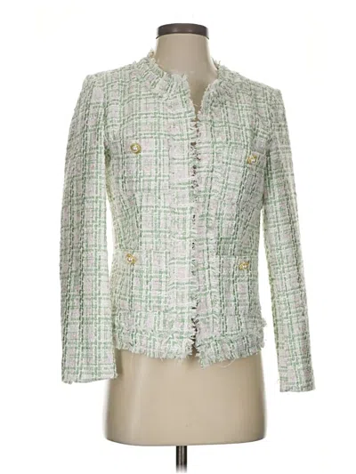 Pre-owned Nanette Lepore Blazer Jacket In Green