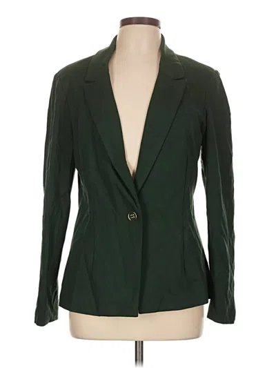 Pre-owned Nanette Lepore Blazer Jacket In Green