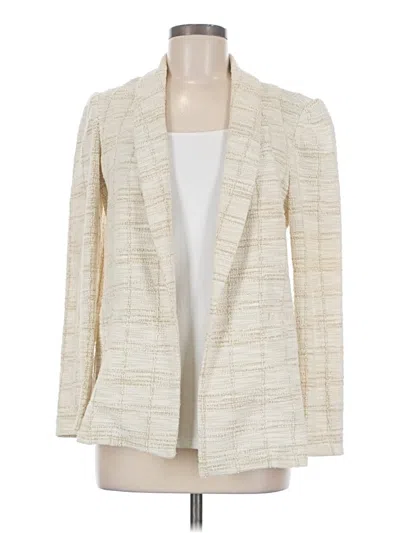 Pre-owned Nanette Lepore Blazer Jacket In Ivory