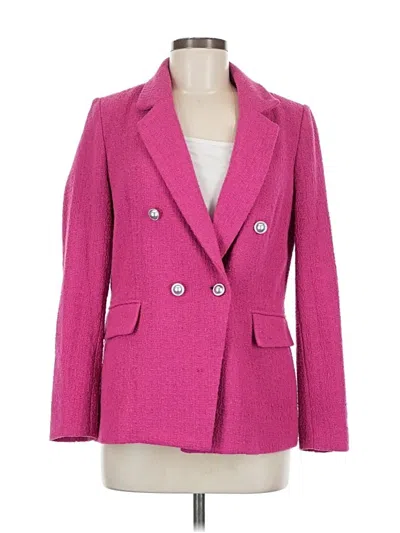 Pre-owned Nanette Lepore Blazer Jacket In Pink