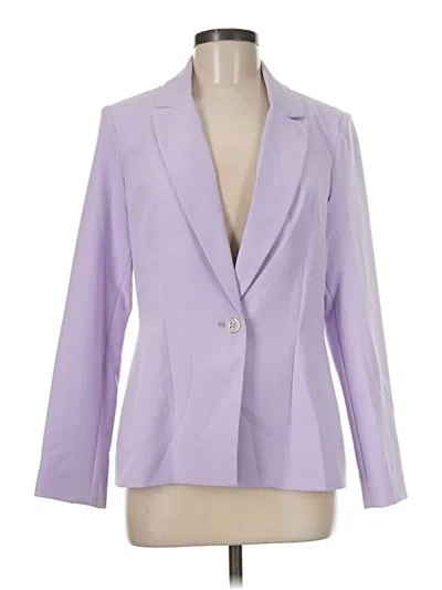 Pre-owned Nanette Lepore Blazer Jacket In Purple