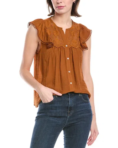 Nanette Lepore Blouse In Brown