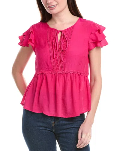 Nanette Lepore Blouse In Pink