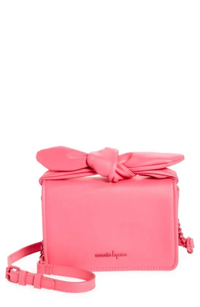 Nanette Lepore Bow Top Crossbody Bag In Pink