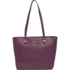 Nanette Lepore Brielle Tote Bag & Dome Pouch In Plumberry