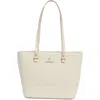 Nanette Lepore Brielle Tote Bag & Dome Pouch In Neutral