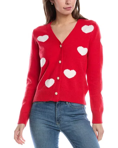 Nanette Lepore Cardigan In Red