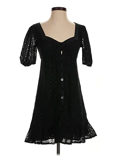 Pre-owned Nanette Lepore Casual Dress In Black