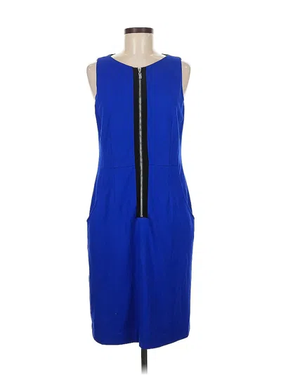 Pre-owned Nanette Lepore Casual Dress In Blue