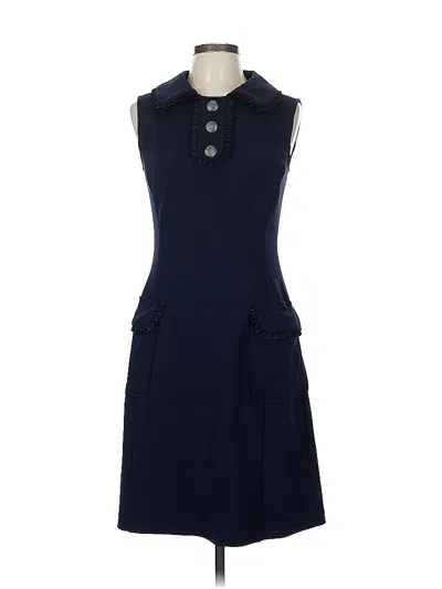 Pre-owned Nanette Lepore Casual Dress In Blue