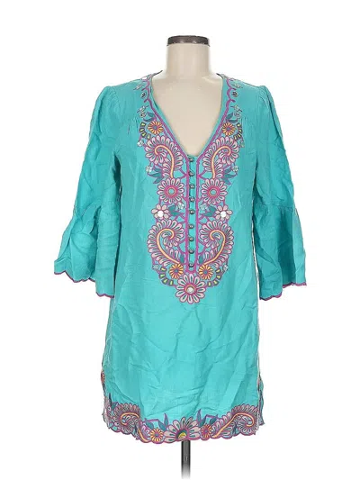 Pre-owned Nanette Lepore Casual Dress In Blue