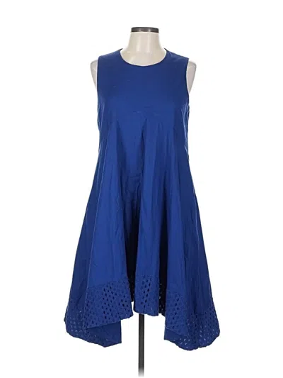 Pre-owned Nanette Lepore Casual Dress In Blue