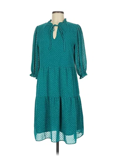 Pre-owned Nanette Lepore Casual Dress In Blue