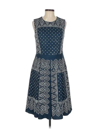 Pre-owned Nanette Lepore Casual Dress In Blue