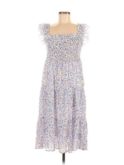 Pre-owned Nanette Lepore Casual Dress In Blue