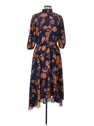 Pre-owned Nanette Lepore Casual Dress In Blue