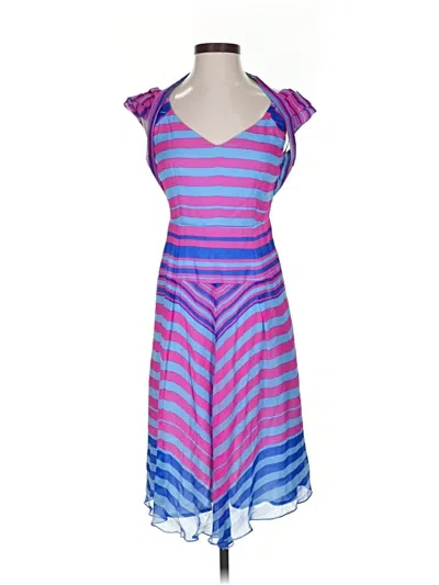 Pre-owned Nanette Lepore Casual Dress In Blue
